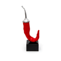 Scultura Sequenze Argenti Peperoncino in Resina PP0301/1 - PP0301/1